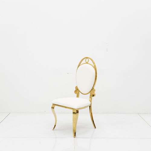 latest company news about X-1829B gold stainless steel wedding chair