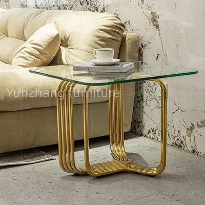 Luxury Square Coffee Table Modern Home Furniture Designed For Living Room