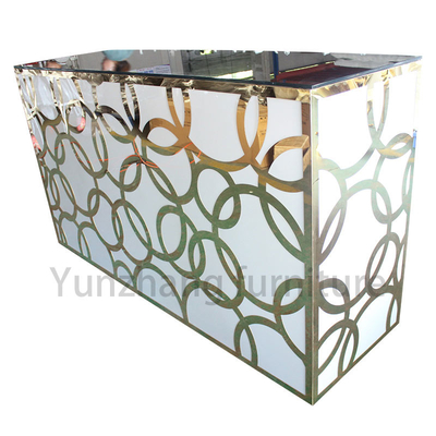 Premium Patterned Bar Table Locker Wine Rack Wedding Decoration Table