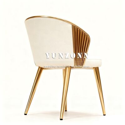 Factory Wholesale Luxury Wedding Reception Durable Stainless Steel Metal Chairs for Events