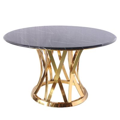 Good price Modern simple light luxury style marble rectangular dining table set for dining room furniture table and chair online