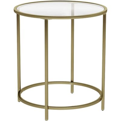 Good price Cheap Gold Glass Top Modern Nordic Coffee Table Living Room Furniture Home Furniture online