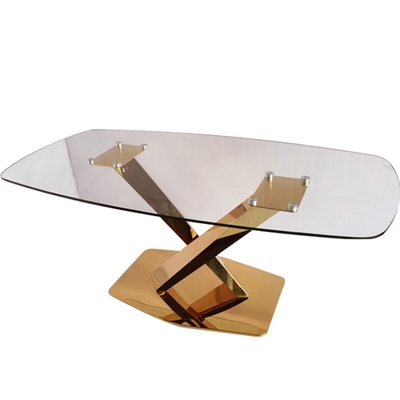 Stainless Steel Frame Modern Marble Dining Room Table Luxury Dinning Table Set
