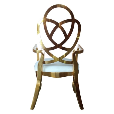 Leather Cover Flower Arm Chair For Reception Area And Group Photo Area