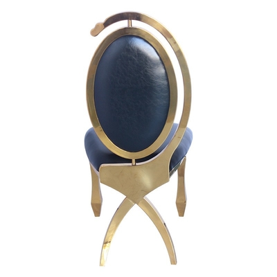 SS 201 Frame Event Dining Chair Visually Impactful For Banquet