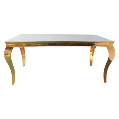 Home and Commercial Use Modern Rectangle Dining Table with 18 Inch Chairs Sets