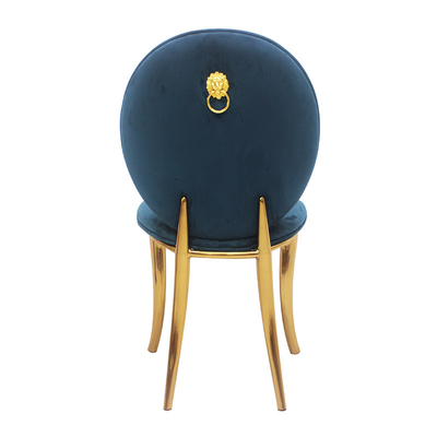 Wood Frame Luxurious Dining Chair Event Banquet Furniture Hotel Decoration