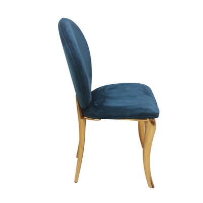 Wood Frame Luxurious Dining Chair Event Banquet Furniture Hotel Decoration