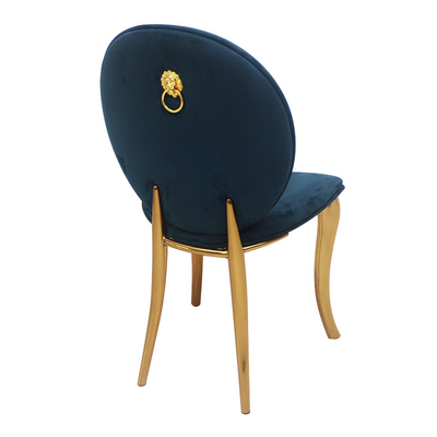 Wood Frame Luxurious Dining Chair Event Banquet Furniture Hotel Decoration