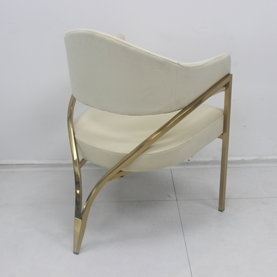 Nordic Leisure Rocking Chair Cloth Pearl Cotton With Free Stool Technology
