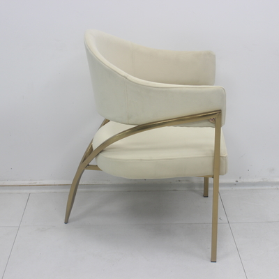 Nordic Leisure Rocking Chair Cloth Pearl Cotton With Free Stool Technology