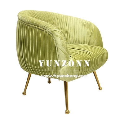 High Density Sponge Noble Single Sofa Chair For Living Room Furniture
