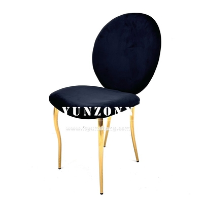 Wholesale Dubai Market Gold Stainless Steel Banquet Chair Royal Lion Handhold Hotel Luxury Dining Chair