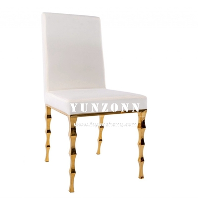 Elegant Black Velvet Stacking Banquet Chair With Bamboo Legs