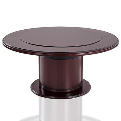 Telescopic Revolving Round Folding Rectangular Dining Table 8 seats For Apartment Hotel
