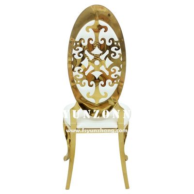 Events Stainless Steel Gold Hotel Banquet Wedding Dining Chair