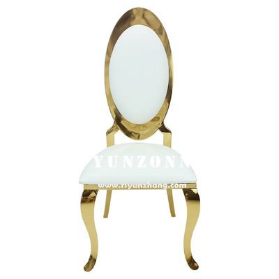 Events Stainless Steel Gold Hotel Banquet Wedding Dining Chair