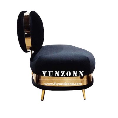 High Standard Modern Design Sofa Set with Stainless Steel Frame and Velvet Fabric for Living Room