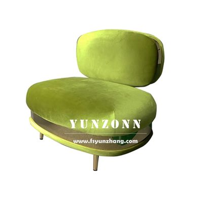 High Standard Modern Design Sofa Set with Stainless Steel Frame and Velvet Fabric for Living Room