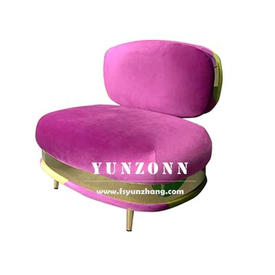 High Standard Modern Design Sofa Set with Stainless Steel Frame and Velvet Fabric for Living Room