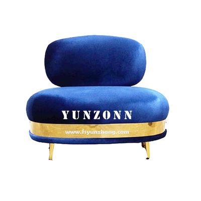 High Standard Modern Design Sofa Set with Stainless Steel Frame and Velvet Fabric for Living Room