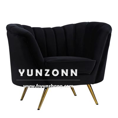 European Royal Wedding Velvet Lounge Chair and Love Seat for Hotel Sofa Events