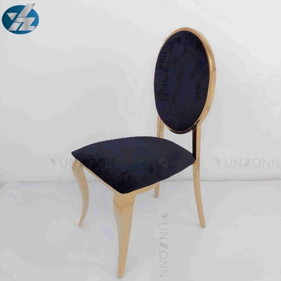 Unique Back Wedding Banquet Chair  Black Kitchen And Dining Chairs With Velvet Upholstery