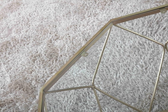 Stainless Steel Modern Glass Coffee Tables Stylish Tea Table Living Packing Pearl Room