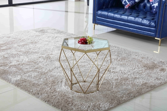 Stainless Steel Modern Glass Coffee Tables Stylish Tea Table Living Packing Pearl Room