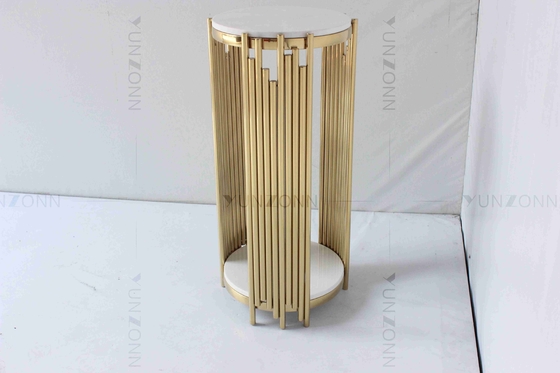 Irregular Strip Small Console Table Simple Modern Iron Stainless Steel Frame