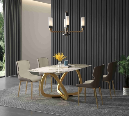Bright Modern Rectangular Dining Tables Italian Simple Home Rectangle Breakfast Table Set