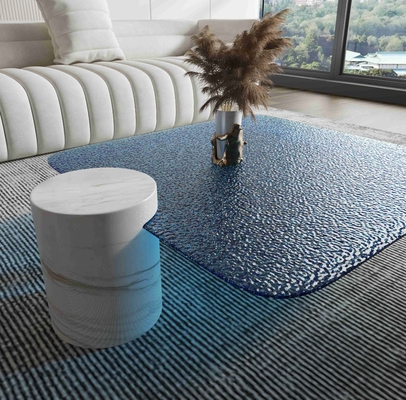 Light Luxury Marble Round Coffee Table Creative Living Room High End Designer Style