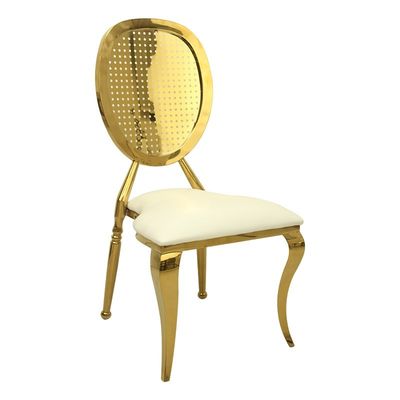 Good price Atrovirens Leather White PU wedding event reception chairs rental chair online