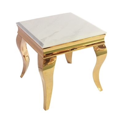 Good price Scratch Resistance Gold Side Table Home Furniture For Living Room online