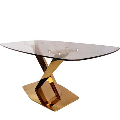 Good price Stainless Steel Frame Modern Marble Dining Room Table Luxury Dinning Table Set online