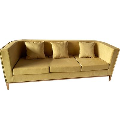 Good price Gentle Three-Person Sofa Home Hotel Furniture Living Room online
