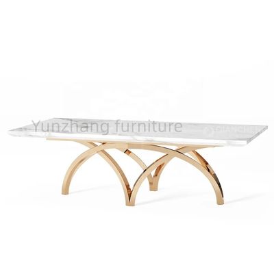 Good price Elegant Stylish Gold Center Table For Living Room Simple Structure online