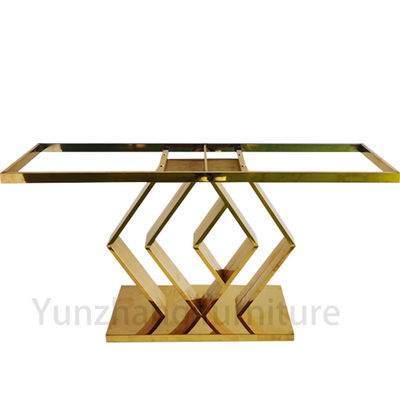 Good price Console Table With Gold Base Hotel Furniture online