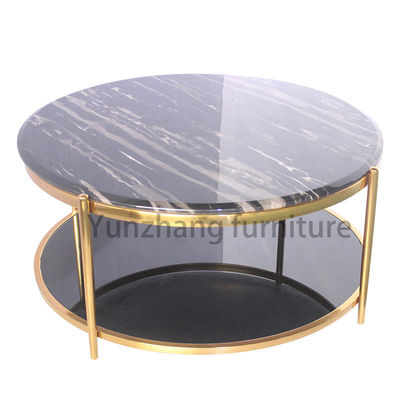 Good price Medium Size Stainless Steel Table Home And Hotel Use With Marble Top online
