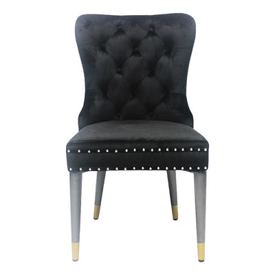 Good price Black color dining chair hotel chair banquet online