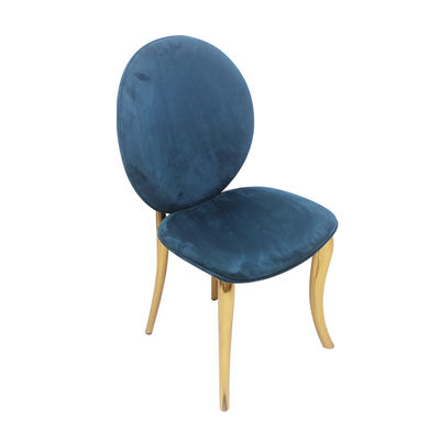 Good price Hotel Room Cafe Velvet Padded Seat Chairs Fashion With Cushion online