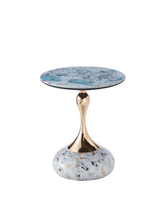 Good price Elegant Side Table With Metal Base Coffee Table online