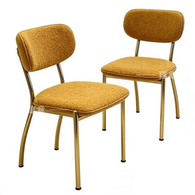 Good price Stainless Steel Bridal Chairs Wedding Chair Velvet Dining Chairs Modern Luxury for Events online