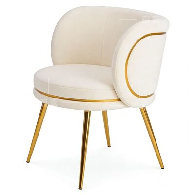 Good price Modern Luxury Wedding Discount Stainless Steel Stackable Gold Wedding Leisure Chair online