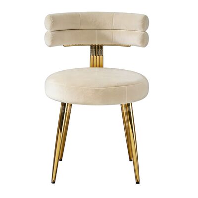 Good price High Quality Velvet Gold Metal Luxury Banquet Wedding Chairs for Party Events Rental online