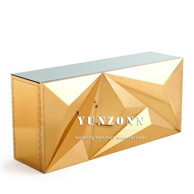 Good price Rectangle Bar Wedding and Night Club Stainless Steel bar Counter Tiki bar for Sale online