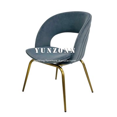 Good price Italian Leather Dining Chairs Luxury High-end Stainless Steel Leather Dining Chairs online