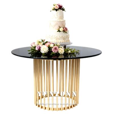 Good price Party Furniture New Design Center Wedding Decor Decoration Round Cake Table online