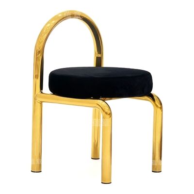 Good price Wedding Restaurant Upholstered Heavy Stainless Steel Metal Frame Used Hotel Dining Chairs online