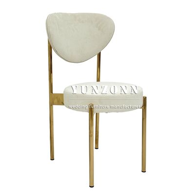Good price Manufacturers Wholesale Wedding Furniture Gold Sales Stainless Steel Luxury Metal Chairs for Events online